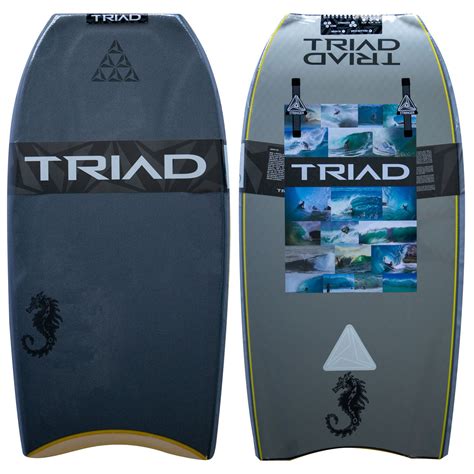The forgiving template and properly scaled size will help groms get their shred on in all conditions. . Triad bodyboard